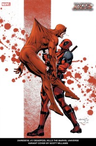 DAREDEVIL #11 WILLIAMS DEADPOOL KILLS MARVEL UNIVERSE VAR