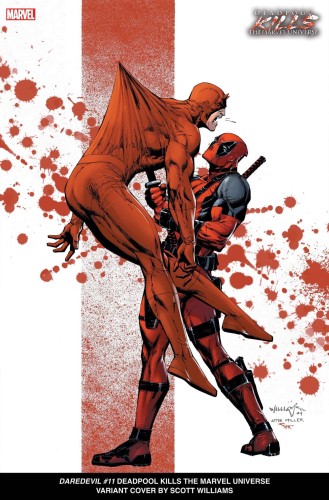 DAREDEVIL #11 WILLIAMS DEADPOOL KILLS MARVEL UNIVERSE VAR