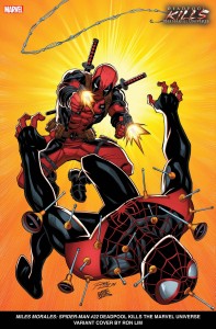 MILES MORALES SPIDER-MAN #22 LIM DEADPOOL KILLS MARVEL VAR