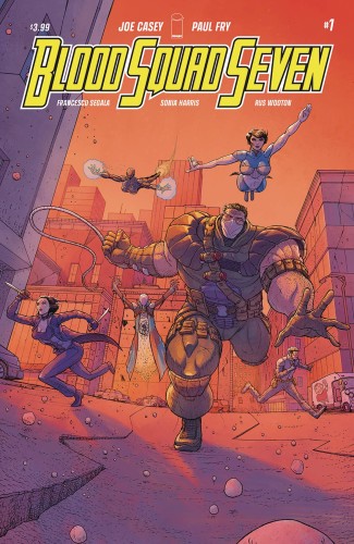 BLOOD SQUAD SEVEN #1 CVR C 10 COPY INCV PITARRA