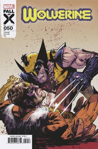 WOLVERINE #50 25 COPY INCV JONAS SCHARF VAR