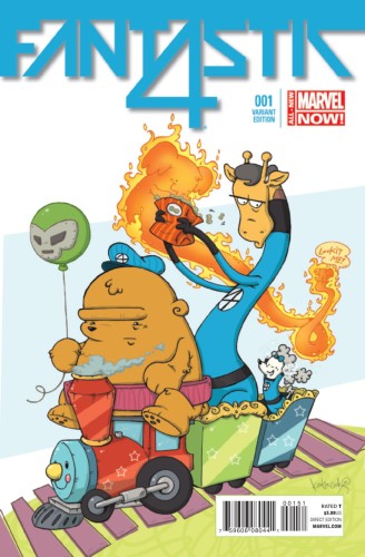FANTASTIC FOUR #1 COOK ANIMAL VAR