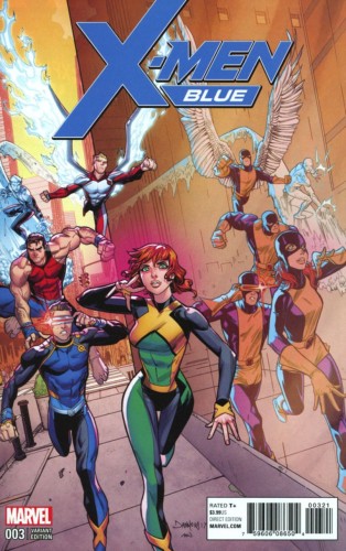 X-MEN BLUE #3 MORA VAR