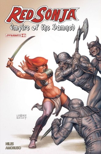 RED SONJA EMPIRE DAMNED #5 CVR B LINSNER
