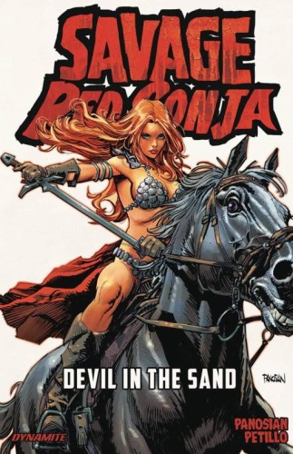 SAVAGE RED SONJA DEVIL IN THE SAND TP (9781524125257)