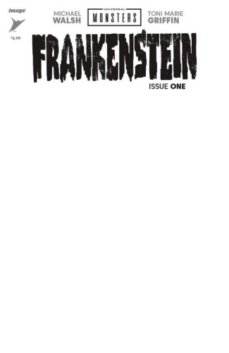UNIVERSAL MONSTERS FRANKENSTEIN #1 (OF 4) CVR H BLANK SKETCH CVR