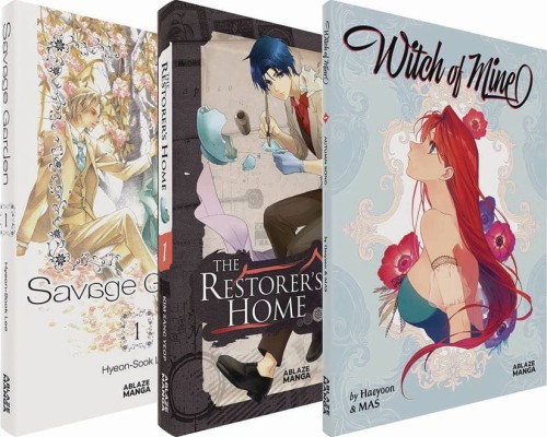ABLAZE MANHWA SPOTLIGHT FANTASY ROMANCE PACK (9781684973521)