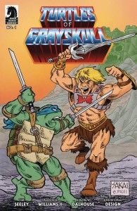 MASTERS OF UNIVERSE TMNT TURTLES OF GRAYSKULL #1 CVR B SAKAI