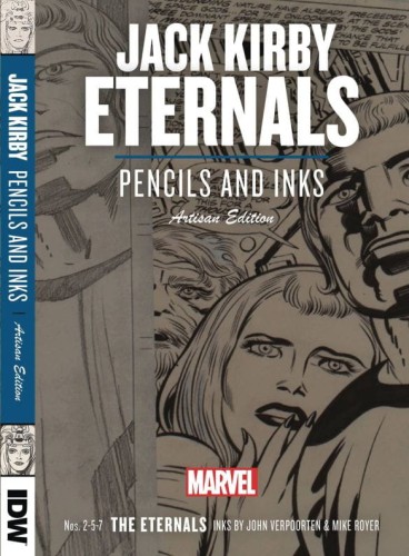 JACK KIRBY ETERNALS PENCILS & INK ARTISTS ED HC (9781684059218)