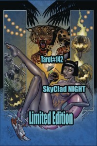 TAROT WITCH OF THE BLACK ROSE #124 BOO CAT ALT PATHS NIGHT SKY