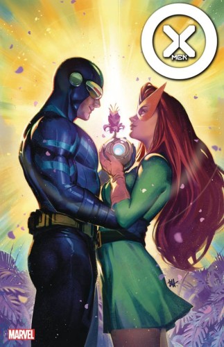 X-MEN #35 25 COPY INCV BEN HARVEY VAR