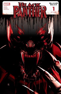 BLACK PANTHER BLOOD HUNT #1 (OF 3) 2ND PTG BLOOD SOAKED VAR