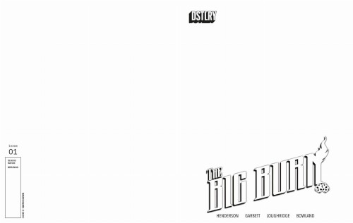 BIG BURN #1 CVR G BLANK SKETCH VAR
