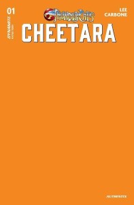 THUNDERCATS CHEETARA #1 CVR W FOC ORANGE BLANK AUTHENTIX