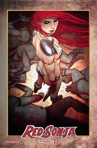 RED SONJA 2023 #11 CVR F 10 COPY INCV FRISON MODERN ICON