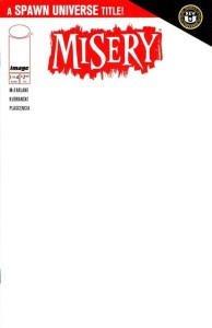 MISERY #1 (OF 4) CVR C BLANK SKETCH CVR