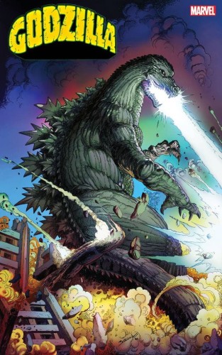 GODZILLA #1 FACSIMILE ED 25 COPY INCV MARK BAGLEY VAR