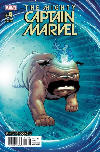 MIGHTY CAPTAIN MARVEL #4 LIM RESURRXION VAR