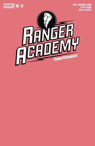 RANGER ACADEMY #10 CVR B PINK BLANK SKETCH VAR