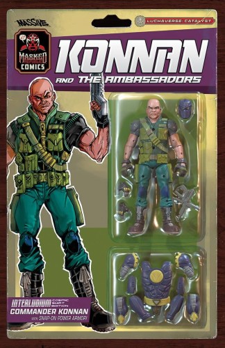 LUCHAVERSE #3 CATALYST CVR D KONNAN ACTION FIGURE