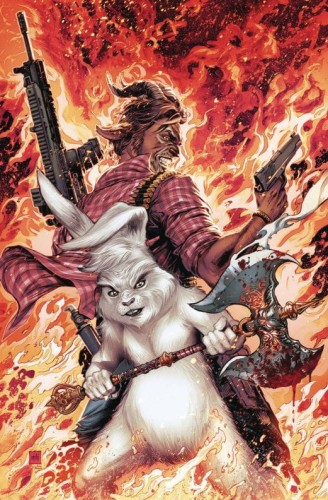 MAN GOAT & BUNNYMAN BEWARE THE PIGMAN #3 (OF 3) CVR A MIKE KROME