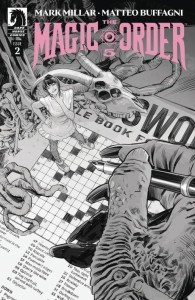MAGIC ORDER V #2 CVR B B&W BUFFAGNI