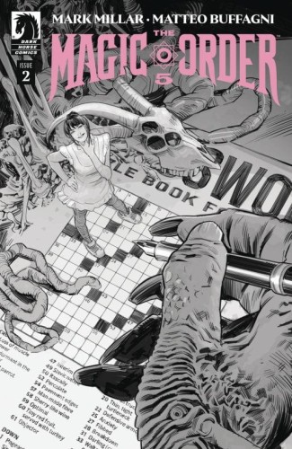 MAGIC ORDER V #2 CVR B B&W BUFFAGNI
