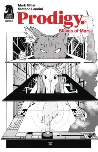 PRODIGY SLAVES OF MARS #3 CVR B B&W LANDINI