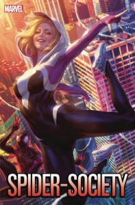 DF SPIDER-SOCIETY #1 ARTGERM SPIDER-GWEN VAR SEGURA SGN