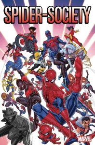 DF SPIDER-SOCIETY #1 CRIMSON RED SIGNATURE SEGURA SGN