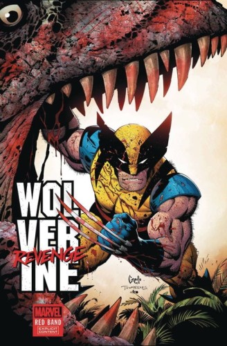 DF WOLVERINE REVENGE #1 RED BAND ED BLOOD RED CAPULLO SGN