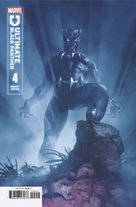 DF ULTIMATE BLACK PANTHER #4 SILVER RAHZZAH SGN