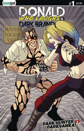 DONALD WHO LAUGHS VS. DARK BRANDON #1 CVR C DARK HUNTER VS DARKVANKA