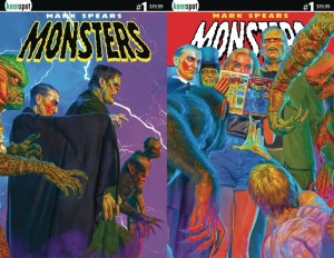 MARK SPEARS MONSTERS #1 CVR F HOLOFOIL FLIP COVER