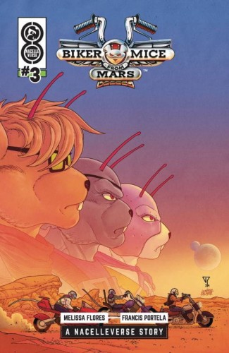 BIKER MICE FROM MARS #3 CVR E 20 COPY INCV PORTELA