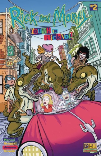 RICK AND MORTY YOUTH IN RICKVOLT #2 CVR A GREGORI