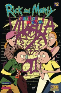 RICK AND MORTY YOUTH IN RICKVOLT #2 CVR B RAAFAT