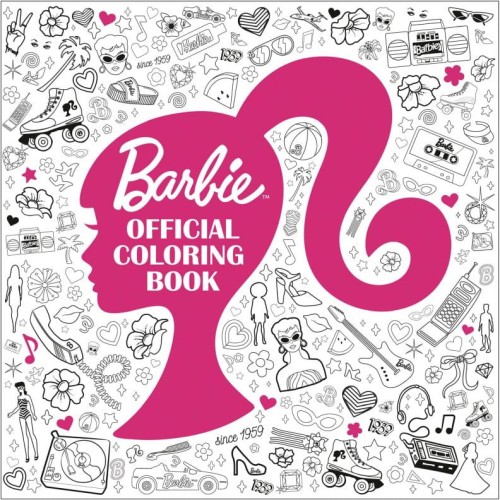 BARBIE OFFICIAL COLORING BOOK SC (9780593899588)
