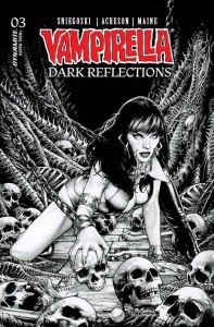 VAMPIRELLA DARK REFLECTIONS #3 CVR O FOC ANACLETO LINE ART