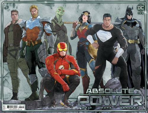 ABSOLUTE POWER #1 2nd PTG Second Printing Mikel Janin Wraparound