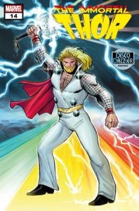 IMMORTAL THOR #14 LEE GARBETT DISCO DAZZLER VAR