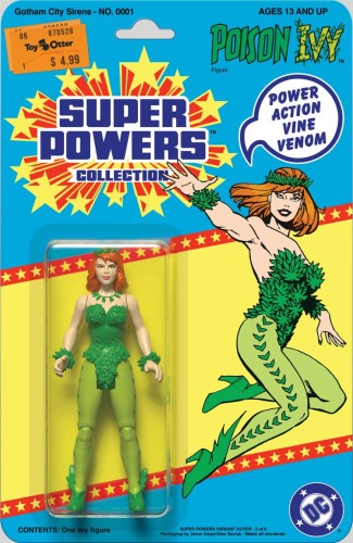 GOTHAM CITY SIRENS #1 (OF 4) CVR E JASON GEYER & ALEX SAVIUK DC SUPER POWERS CARD STOCK VAR