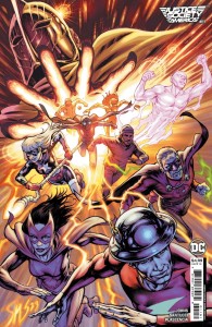 JUSTICE SOCIETY OF AMERICA #11 (OF 12) CVR D MARCO SANTUCCI CARD STOCK VAR