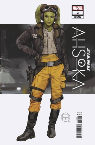 STAR WARS AHSOKA #2 10 COPY INCV CONCEPT ART VAR