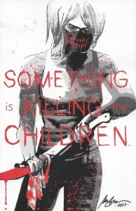 SOMETHING IS KILLING THE CHILDREN #39 THANK YOU VAR