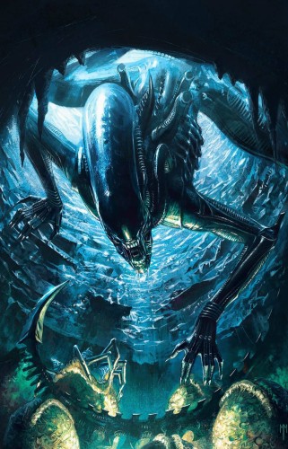 ALIEN ANNUAL #1 50 COPY INCV MARCO MASTRAZZO VIR VAR