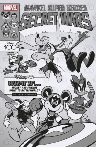 AMAZING SPIDER-MAN #37 100 COPY INCV DISNEY100 BW VAR