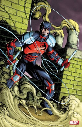 DAREDEVIL BLACK ARMOR #1 100 COPY INCV MARK BAGLEY VIR VAR