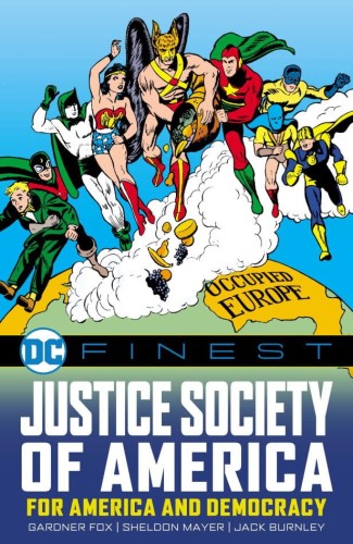 DC FINEST JUSTICE SOCIETY OF AMERICA FOR AMERICA AND DEMOCRACY TP (9781779528476)