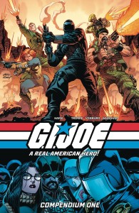 GI JOE A REAL AMERICAN HERO COMPENDIUM TP VOL 01 BOOK MARKET ANDY KUBERT & BRAD ANDERSON CVR